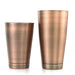 Barfly 28 oz & 18 oz Stainless Bar Cocktail Shaker Set, Antique Copper (M37009ACP)-cityfoodequipment.com