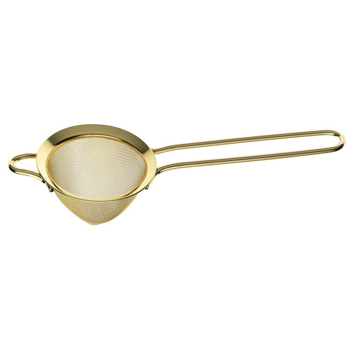 Barfly Mix Fine Mesh Strainer - Stainless Steel, Gold (M37025GD)-cityfoodequipment.com