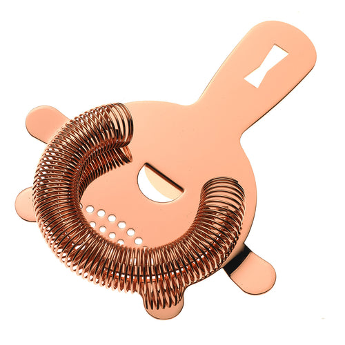 Barfly 4 Prong Bar Strainer - Stainless Steel, Copper Finish (M37071CP)-cityfoodequipment.com