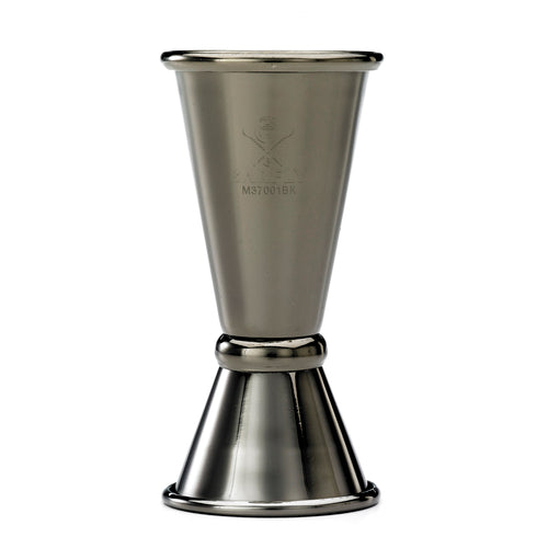 Barfly Double Japanese Style Jigger - 20 ml & 40 ml, Gun Metal Black (M37001BK)-cityfoodequipment.com