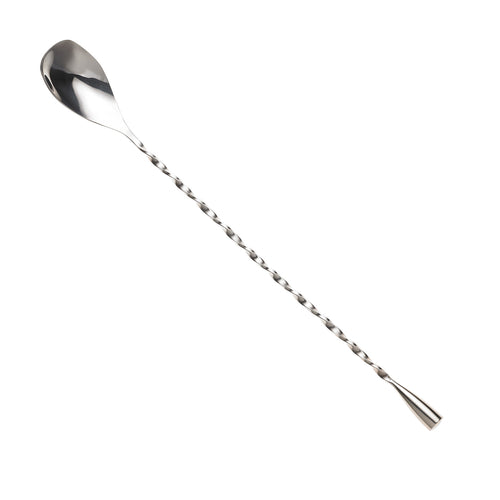 Barfly 11 7/8" Bar Spoon w/ Twisted Shaft, Stainless (M37046)-cityfoodequipment.com