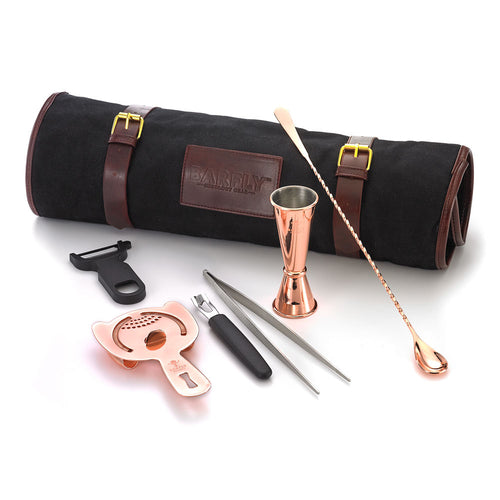 Barfly 7-Piece Cocktail Mixing Set - Copper (M37100CP)-cityfoodequipment.com