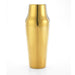 Barfly 2-Piece Parisienne Cocktail Shaker Set, Gold (M37085GD)-cityfoodequipment.com