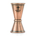 Barfly Double Japanese Style Jigger - 1/2 oz & 3/4 oz, Antique Copper (M37000ACP)-cityfoodequipment.com