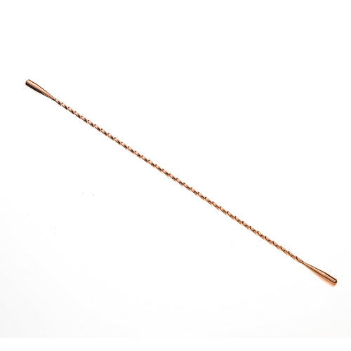 Barfly 13 3/16" Double Teardrop End Cocktail Stirrer, Copper (M37020CP)-cityfoodequipment.com