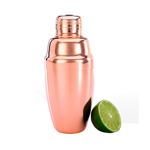 Barfly 18 oz Stainless Steel Cocktail Shaker Set, Copper (M37038CP)-cityfoodequipment.com