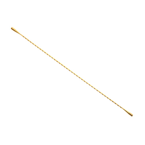 Barfly 17 1/8" Double End Cocktail Stirrer, Gold (M37033GD)-cityfoodequipment.com
