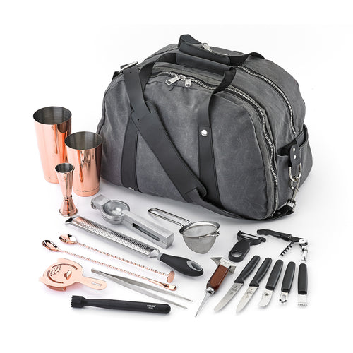 Barfly 18-Piece Cocktail Mixing Set - Copper (M37103CP)-cityfoodequipment.com