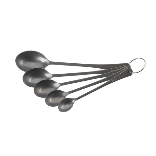 Barfly 5 Piece Bar Spoon Set - Stainless Steel, Vintage Finish (M37075)-cityfoodequipment.com