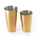 Barfly 28 oz & 18 oz Stainless Bar Cocktail Shaker Set, Gold (M37009GD)-cityfoodequipment.com