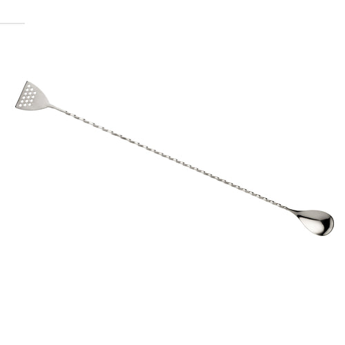 Barfly 15 3/4" Bar Spoon w/ Strainer End, Stainless (M37072)-cityfoodequipment.com
