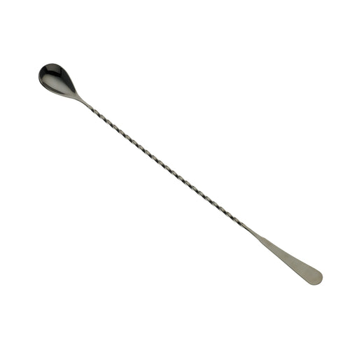 Barfly 13 3/16" Japanese Bar Spoon w/ Machined End, Gun Metal Black (M37010BK)-cityfoodequipment.com