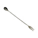 Barfly 12 3/8" Bar Spoon w/ Fork End, Gun Metal Black (M37015BK)-cityfoodequipment.com