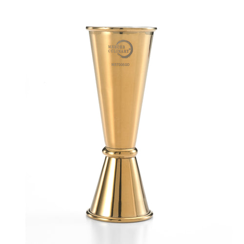 Barfly Double Japanese Style Jigger - 1 oz & 2 oz, Gold (M37005GD)-cityfoodequipment.com