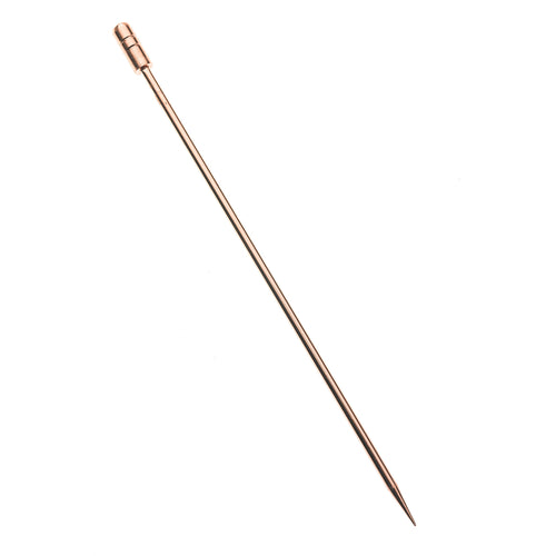 Barfly 4 2/5" Cocktail Pick w/ Grooved Top, Copper (M37030CP)-cityfoodequipment.com