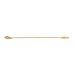 Barfly 15 3/4" Bar Spoon w/ Fork End, Gold (M37016GD)-cityfoodequipment.com