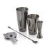 Barfly 5-Piece Cocktail Shaker Set - Gun Metal Black (M37101BK)-cityfoodequipment.com