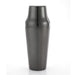 Barfly 2-Piece Parisienne Cocktail Shaker Set, Black (M37085BK)-cityfoodequipment.com