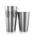 Barfly 2-Piece Cocktail Shaker Set w/ Etched Skulls, Mirror Finish (M37009SKU)-cityfoodequipment.com