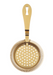 Barfly 7 1/4" Deluxe Antique Hawthorne Bar Strainer - Stainless Steel, Gold (M37218GD)-cityfoodequipment.com