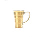 Barfly 2 oz Stepped Jigger w/ Handle, Gold (M37108GD)-cityfoodequipment.com
