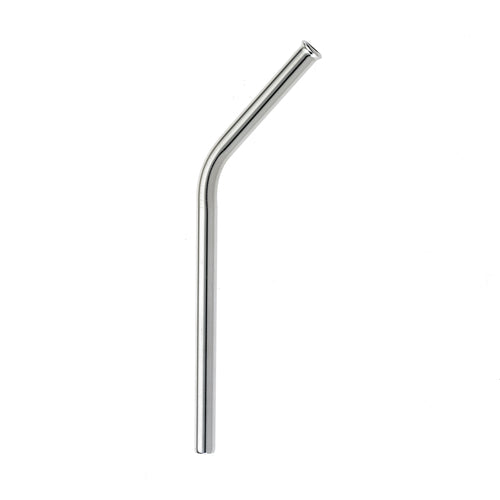 Barfly 6 1/2" Curved Metal Straw - Stainless Steel, Mirror Finish (M37117)-cityfoodequipment.com