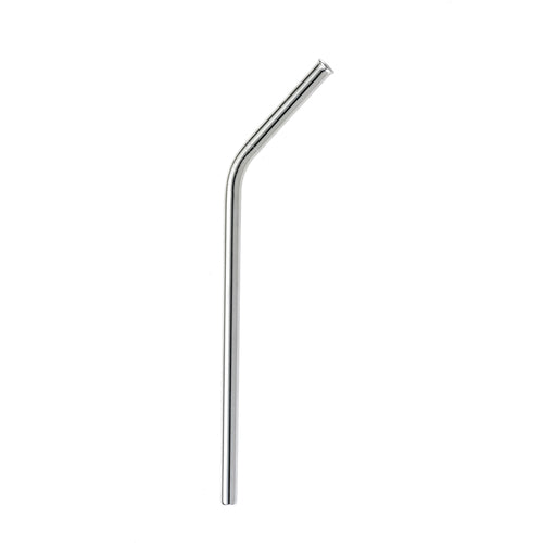 Barfly 8 1/2" Curved Metal Straw - Stainless Steel, Mirror Finish (M37113)-cityfoodequipment.com