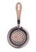 Barfly 7 1/4" Deluxe Antique Hawthorne Bar Strainer - Stainless Steel, Antique Copper (M37218ACP)-cityfoodequipment.com
