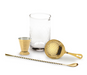 Barfly 4-Piece Cocktail Mixing Set - Gold (M37132GD)-cityfoodequipment.com