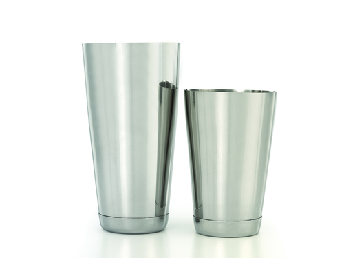 Barfly 2-Piece Cocktail Shaker Set, Mirror Finish (M37152)-cityfoodequipment.com