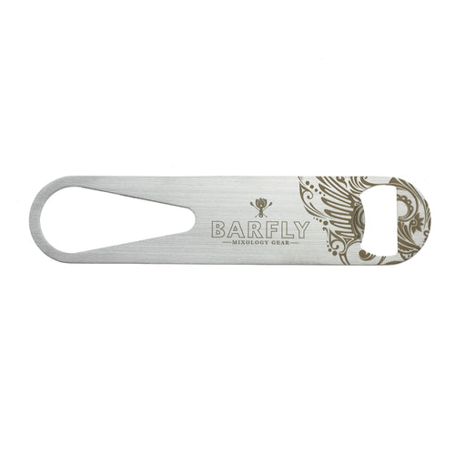Barfly 7" Speed Bottle Opener, Stainless (M37122)-cityfoodequipment.com