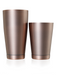 Barfly 28 oz & 18 oz Diamond Lattice Stainless Bar Cocktail Shaker Set, Antique Copper (M37200ACP)-cityfoodequipment.com