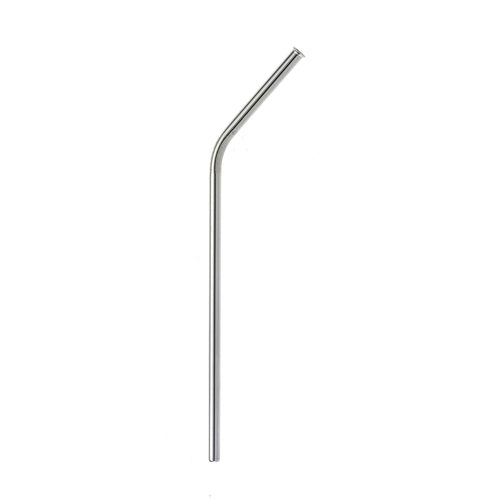 Barfly 8 1/2" Curved Metal Straw - Stainless Steel, Mirror Finish (M37111)-cityfoodequipment.com