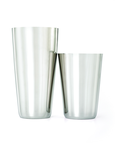 Barfly SuperFly™ Heavy Weight Shaker Set - 28 oz & 18 oz, Stainless (M37161)-cityfoodequipment.com