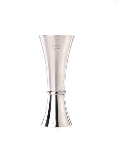 Barfly Yakuza Heavy Duty Jigger, 1 oz & 2 oz, Stainless (M37169)-cityfoodequipment.com