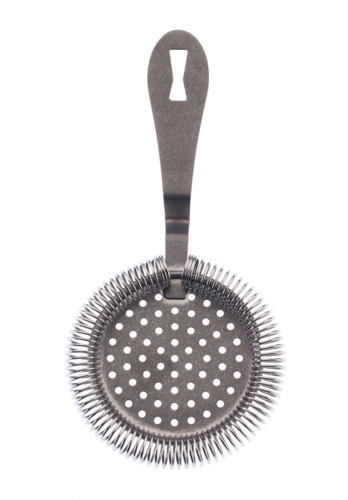 Barfly 7 1/4" Deluxe Antique Hawthorne Bar Strainer - Stainless Steel, Vintage (M37218VN)-cityfoodequipment.com