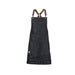 Mercer Culinary M63208DENBR Full Length Bib Apron w/ (5) Pockets - 30 1/2" x 25", Cotton, Black-cityfoodequipment.com