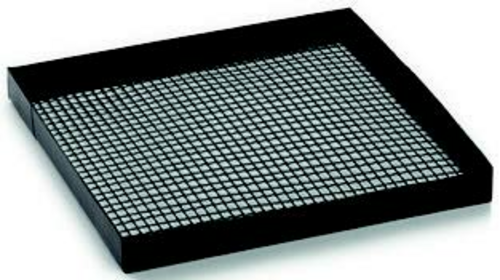 Merrychef 32Z4081 Teflon Basket w/ Perforated Bottom for eikon™ e2s Series Ovens - 11" x 11", Black-cityfoodequipment.com