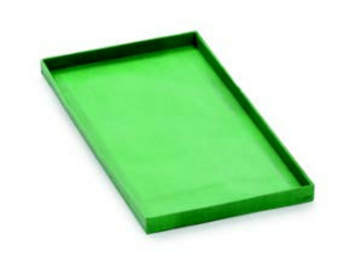 Merrychef 32Z4094 Teflon Basket w/ Solid Bottom for eikon™ e2s Series Ovens - 11" x 5 1/2", Green-cityfoodequipment.com
