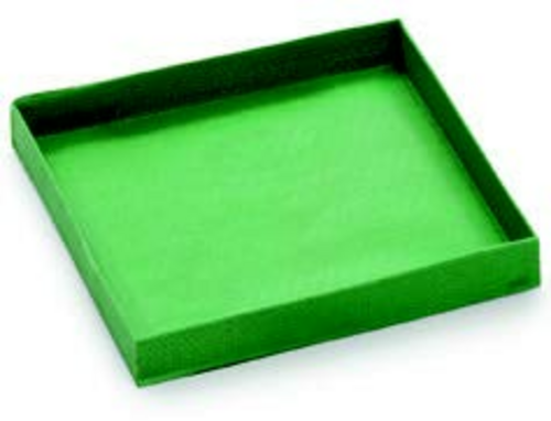 Merrychef 32Z4095 Teflon Basket w/ Solid Bottom for eikon™ e2s Series Ovens - 5 1/2" x 5 1/2", Green-cityfoodequipment.com