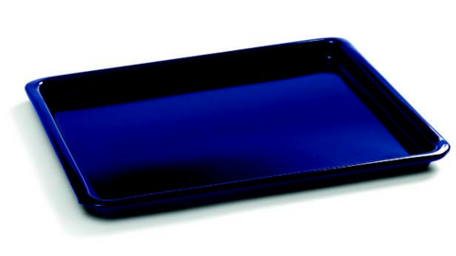 Merrychef P40C1157 Enamel Baking/roasting Tray For E5 Ovens - 17" X 13 1/5", Blue-cityfoodequipment.com