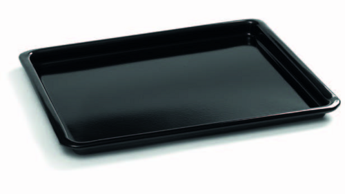 Merrychef P40C1423 Enamel Baking/roasting Tray For E5 Ovens - 17" X 13 1/5", Black-cityfoodequipment.com