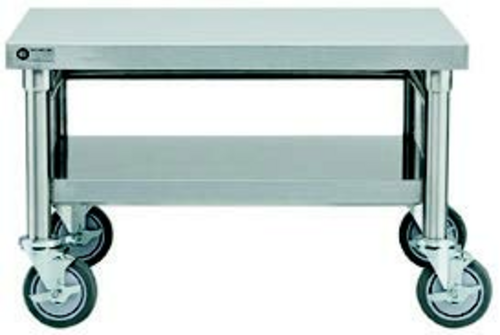 Merrychef STACK19 19" Single Oven Cart w/ Heavy-Duty Stem Casters, For e4 or e4s-cityfoodequipment.com
