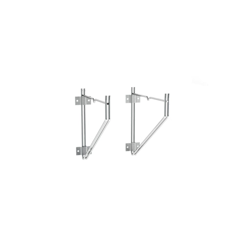 Metro 12WB1C Regular Erecta™ Wall-Mount Shelf Support, Chrome-cityfoodequipment.com