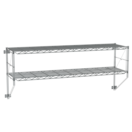 Metro 12WS52C 50 1/4" Wire Wall Mounted Shelving-cityfoodequipment.com
