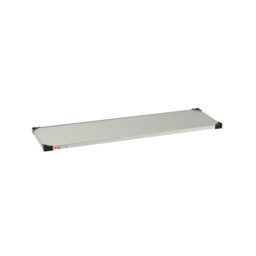 Metro 1860FS Super Erecta™ Stainless Steel Solid Shelf - 60"W x 18"D-cityfoodequipment.com