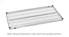 Metro 1860NS Super Erecta™ Stainless Steel Wire Shelf - 60"W x 18"D-cityfoodequipment.com