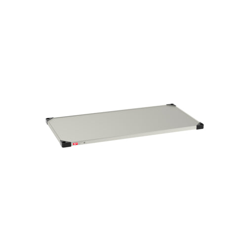 Metro 2448FS Super Erecta™ Stainless Steel Solid Shelf - 48"W x 24"D-cityfoodequipment.com