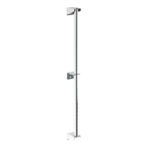 Metro 33PDF Post & Mounting Brackets for Super Erecta™ Wall-Mount Shelving, Chrome-cityfoodequipment.com