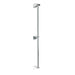 Metro 33PDF Post & Mounting Brackets for Super Erecta™ Wall-Mount Shelving, Chrome-cityfoodequipment.com